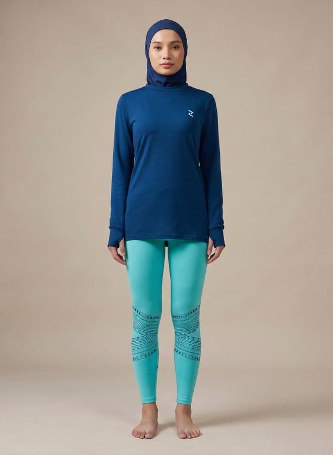 Women's Full Sleeve Long Top and Leggings Set - Image 1