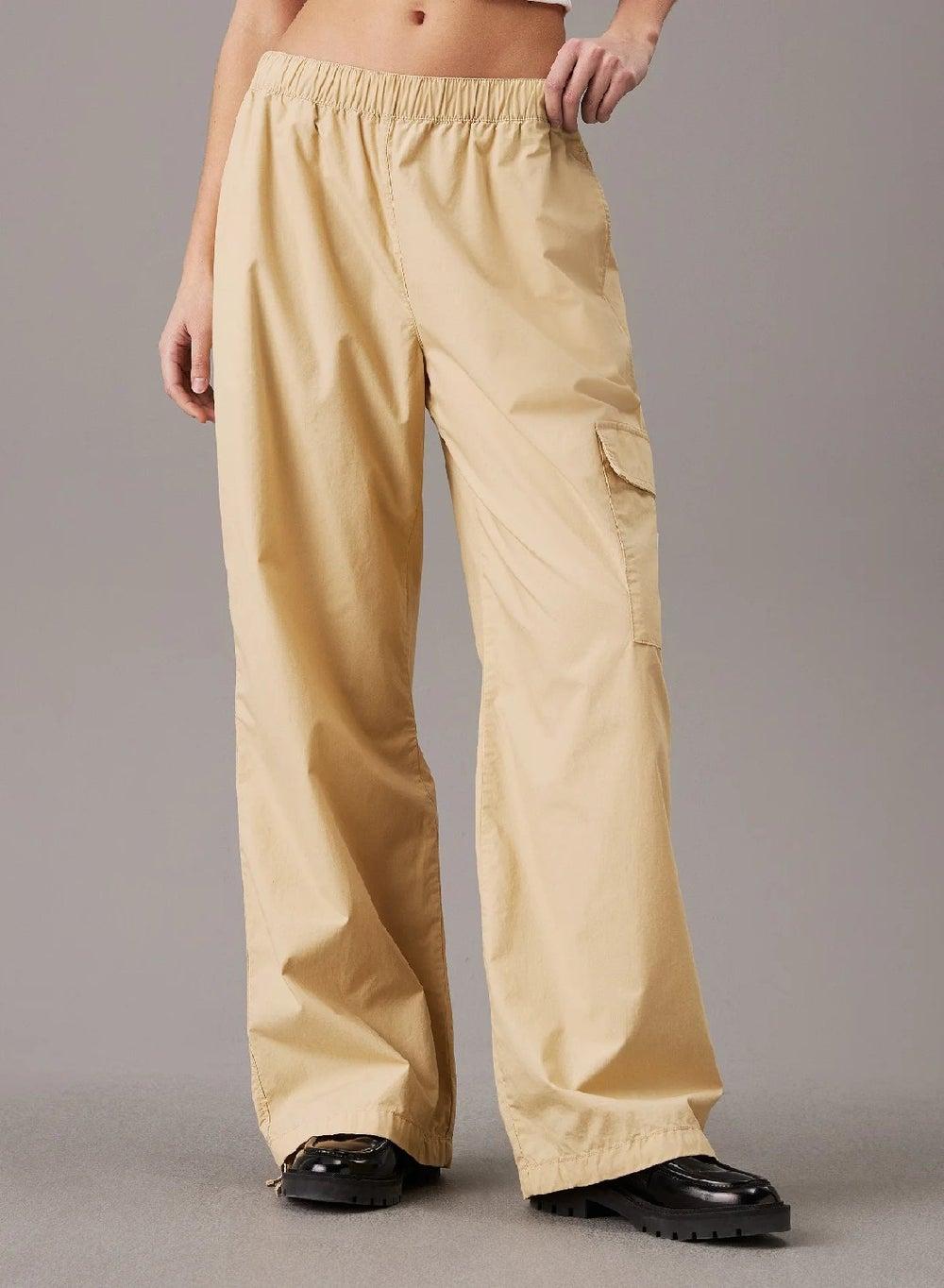 Cotton Utility Trousers with Cargo Pocket - Image 1