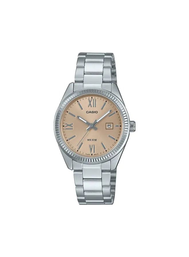 Women's Stainless Steel Analog Watch LTP-1302DD-4A2VDF, 30.2 mm - Image 1