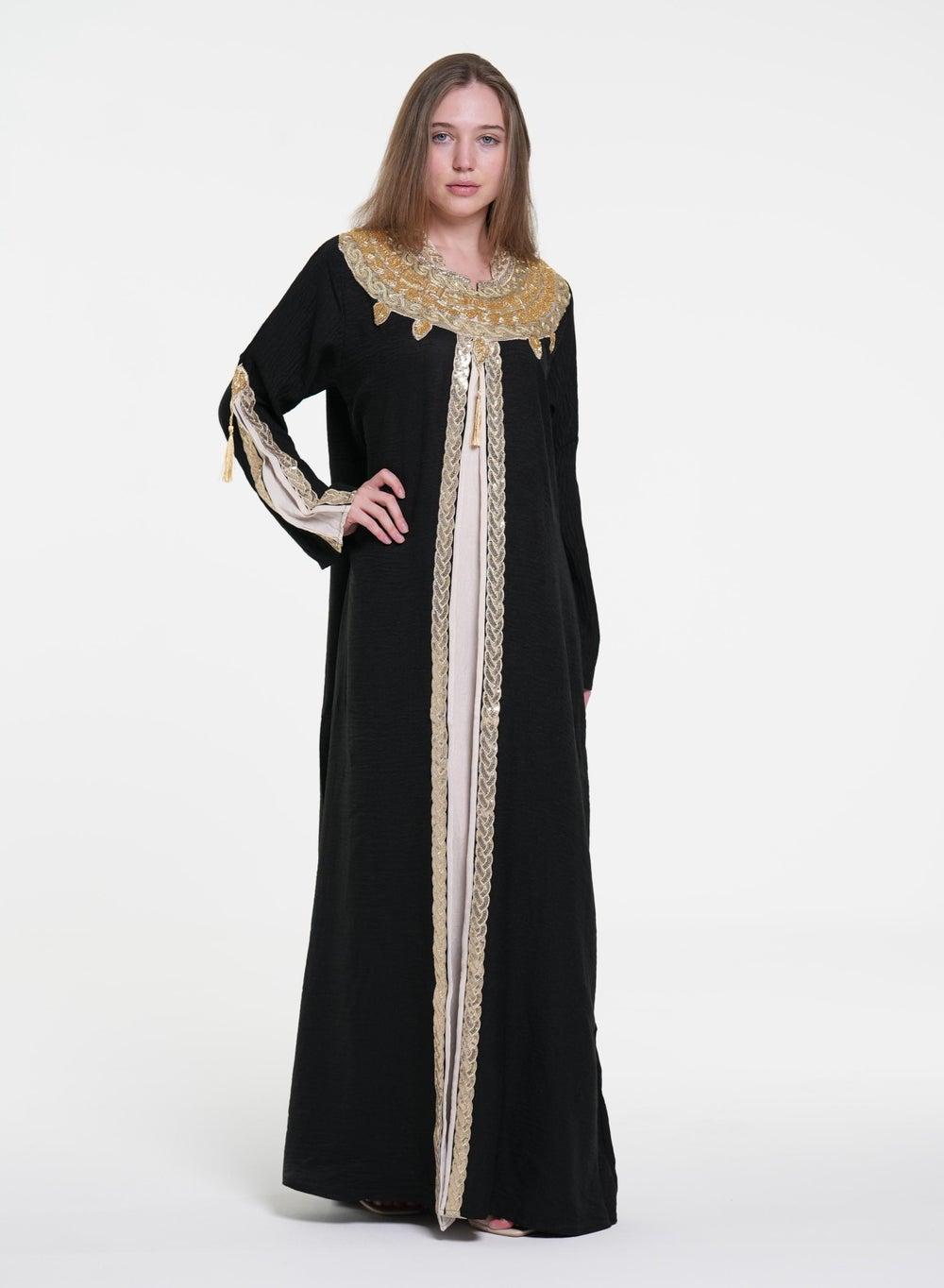 Women’s Jalabiya Arabian Traditional Dress - Image 1