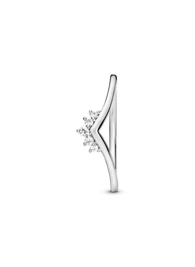Pandora Tiara Wishbone Ring in Sterling Silver - Image 1