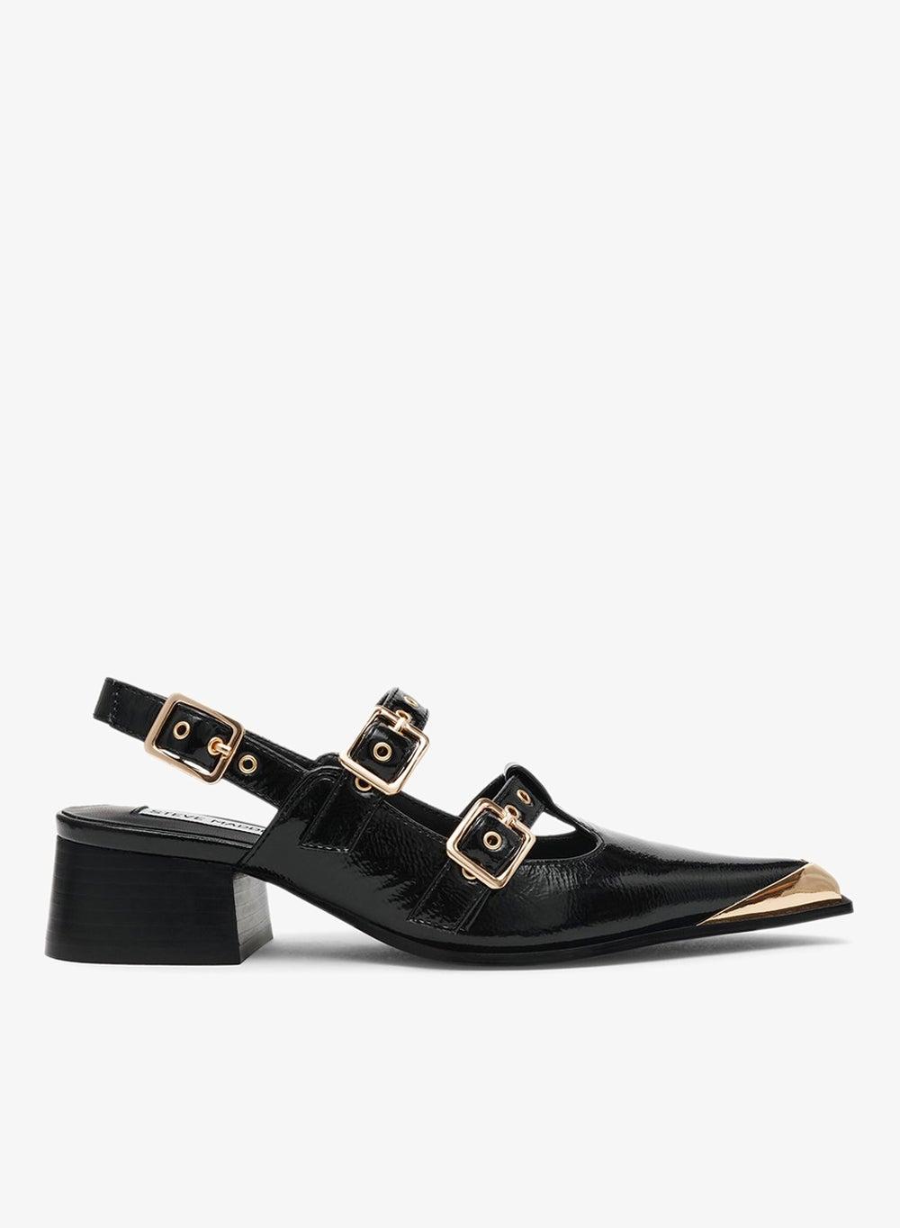 Galactia Sling Back Heeled Sandals for Effortless Polish - Image 1