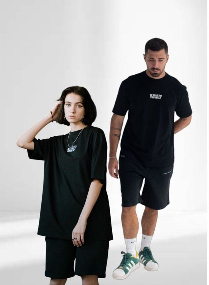 GORG WEAR Lightweight Cotton T-Shirt with Embroidery - Image 1