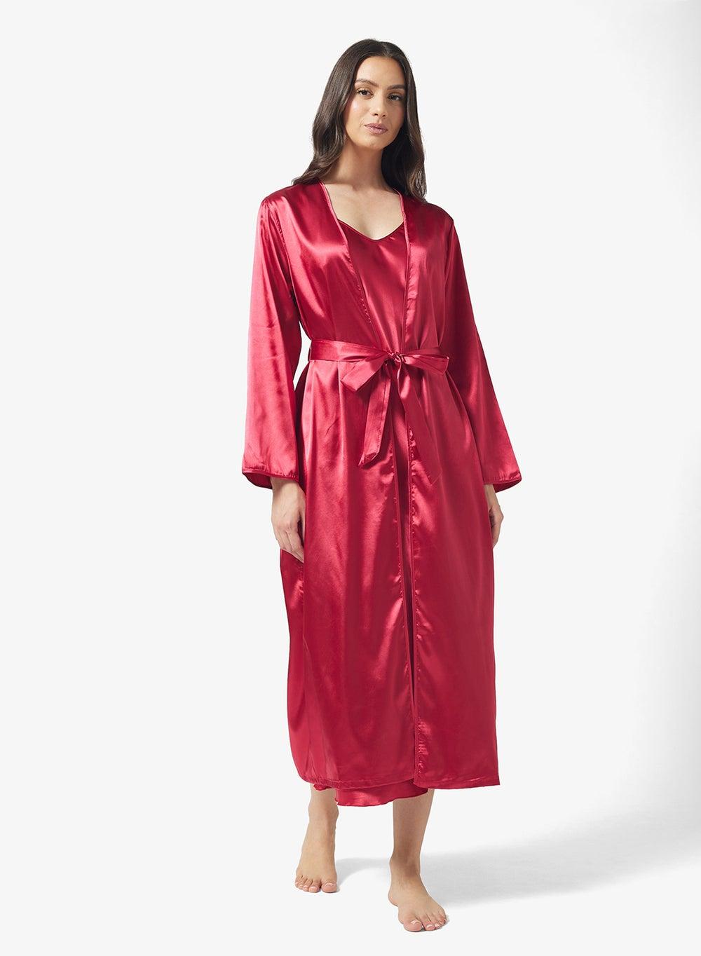 Night Slip Dress With Matching Robe - Image 1
