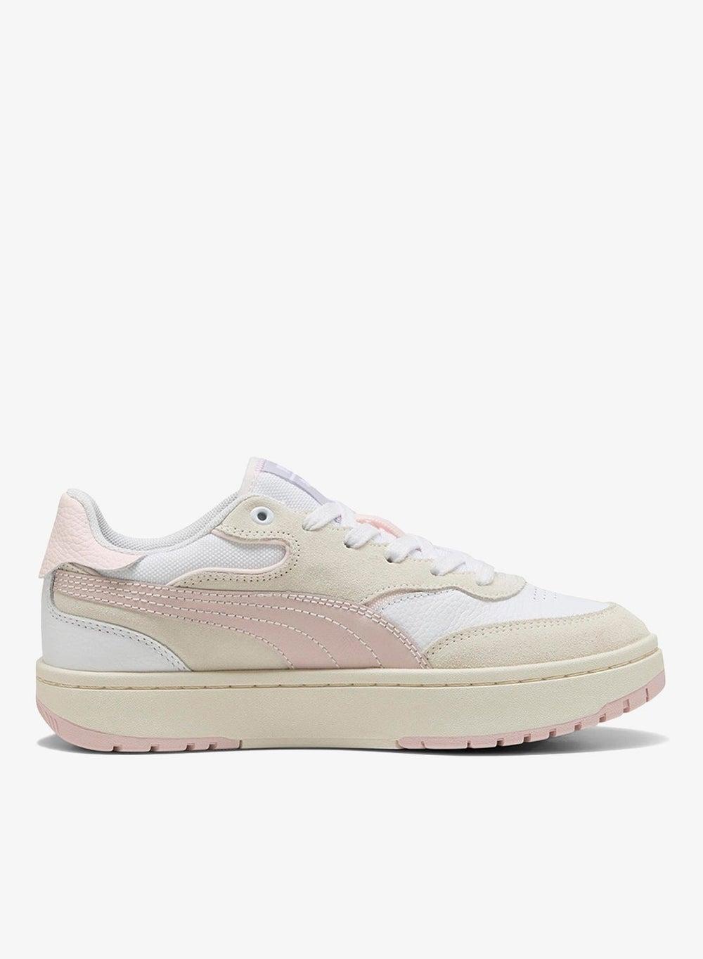 Cali Sylva Vintage Leather Platform Sneakers - Image 1