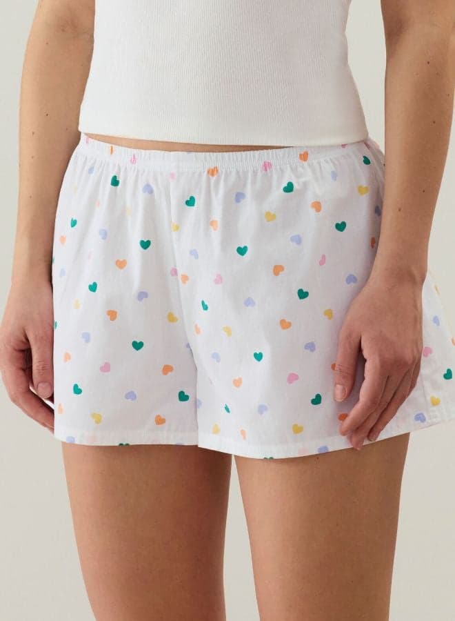 Cotton Nightwear Shorts for Women - Image 1