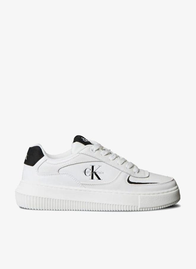 Casual Low Top Leather Sneakers - Image 1