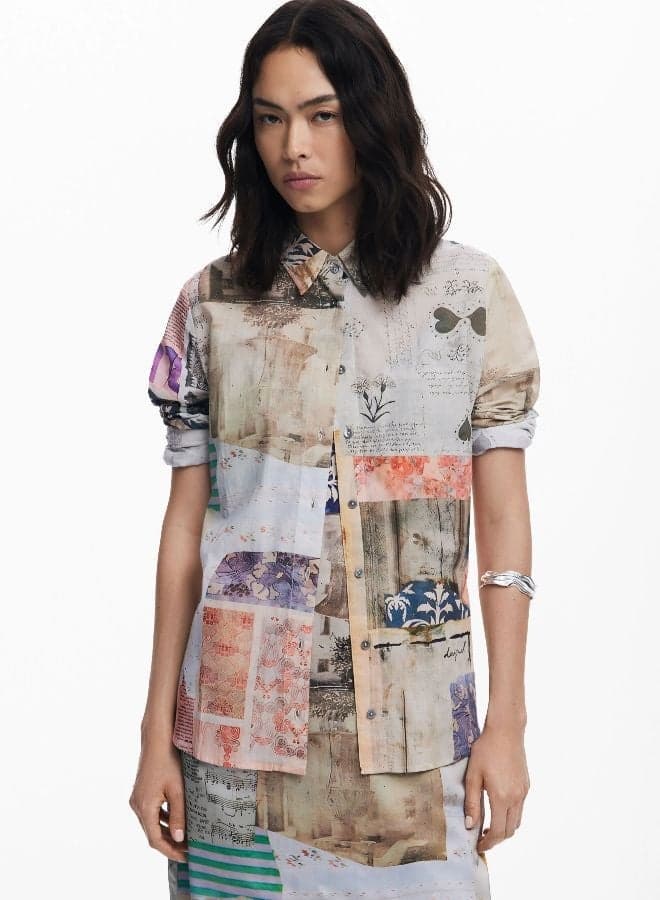 Postcard Shirt for Women - Image 1