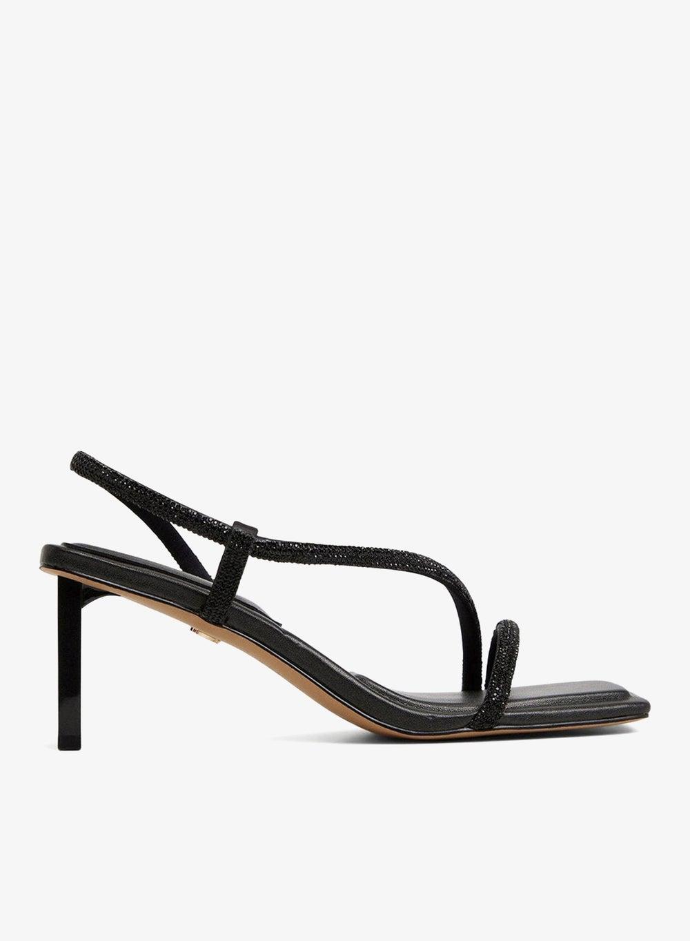Castlegate Women’s Heeled Sandals with Buckle Detail - Image 1