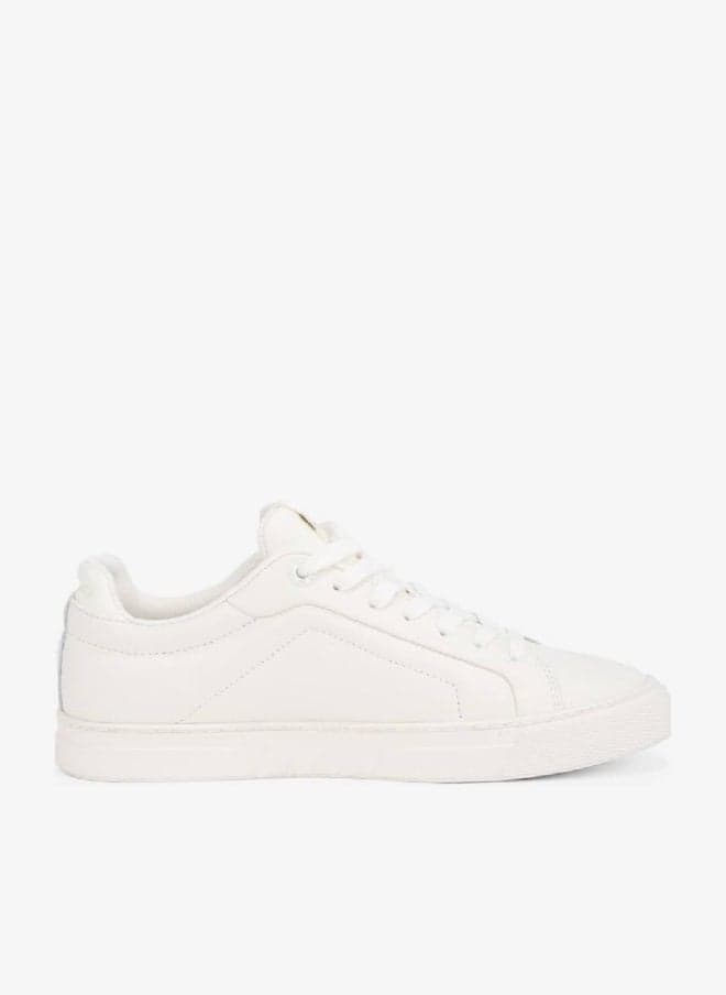 Icon Court Low-Top Leather Sneakers - Image 1