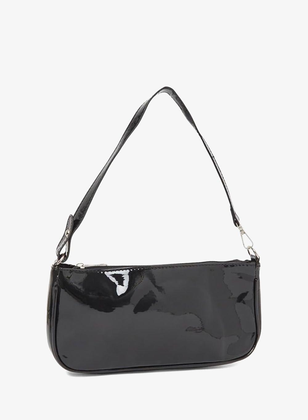 Styli Solid Shoulder Bag with Zip Closure - Image 1