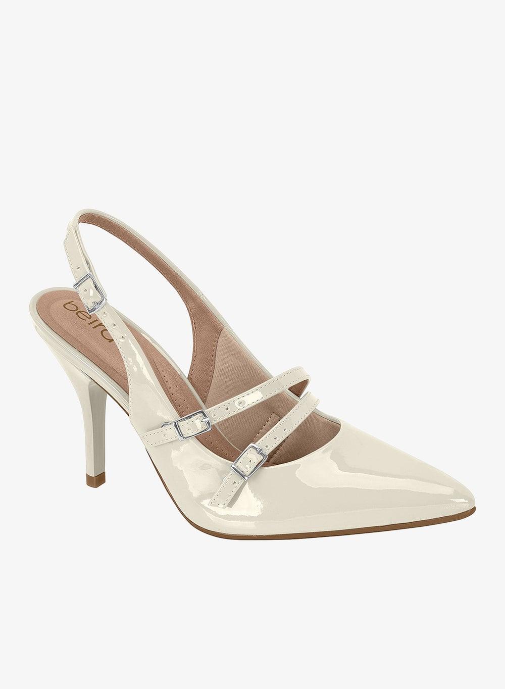 Elegant High Heels Sandals with Back Strap - Image 1