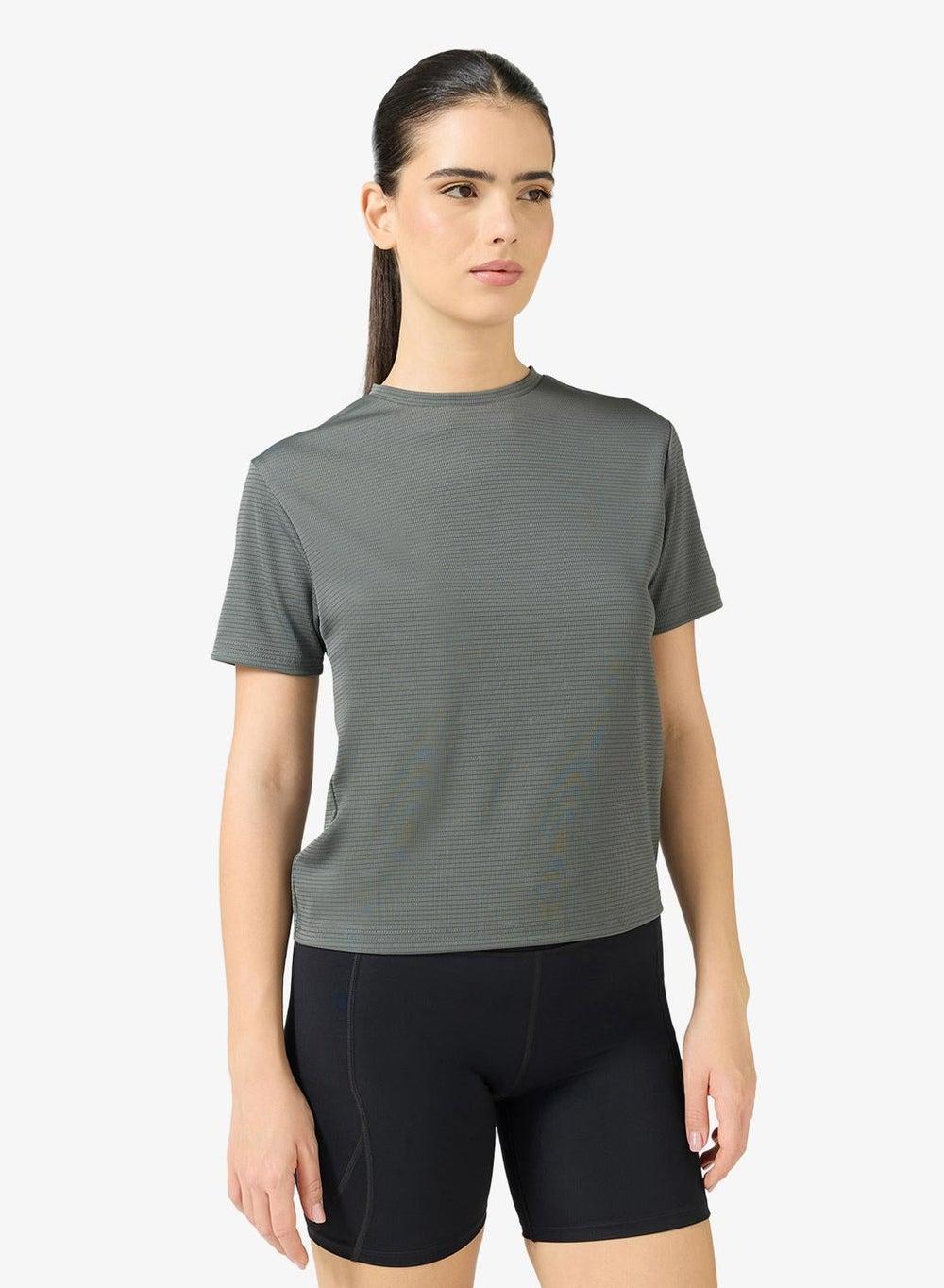 Women's Waffle T-Shirt for Casual Everyday Comfort - Image 1