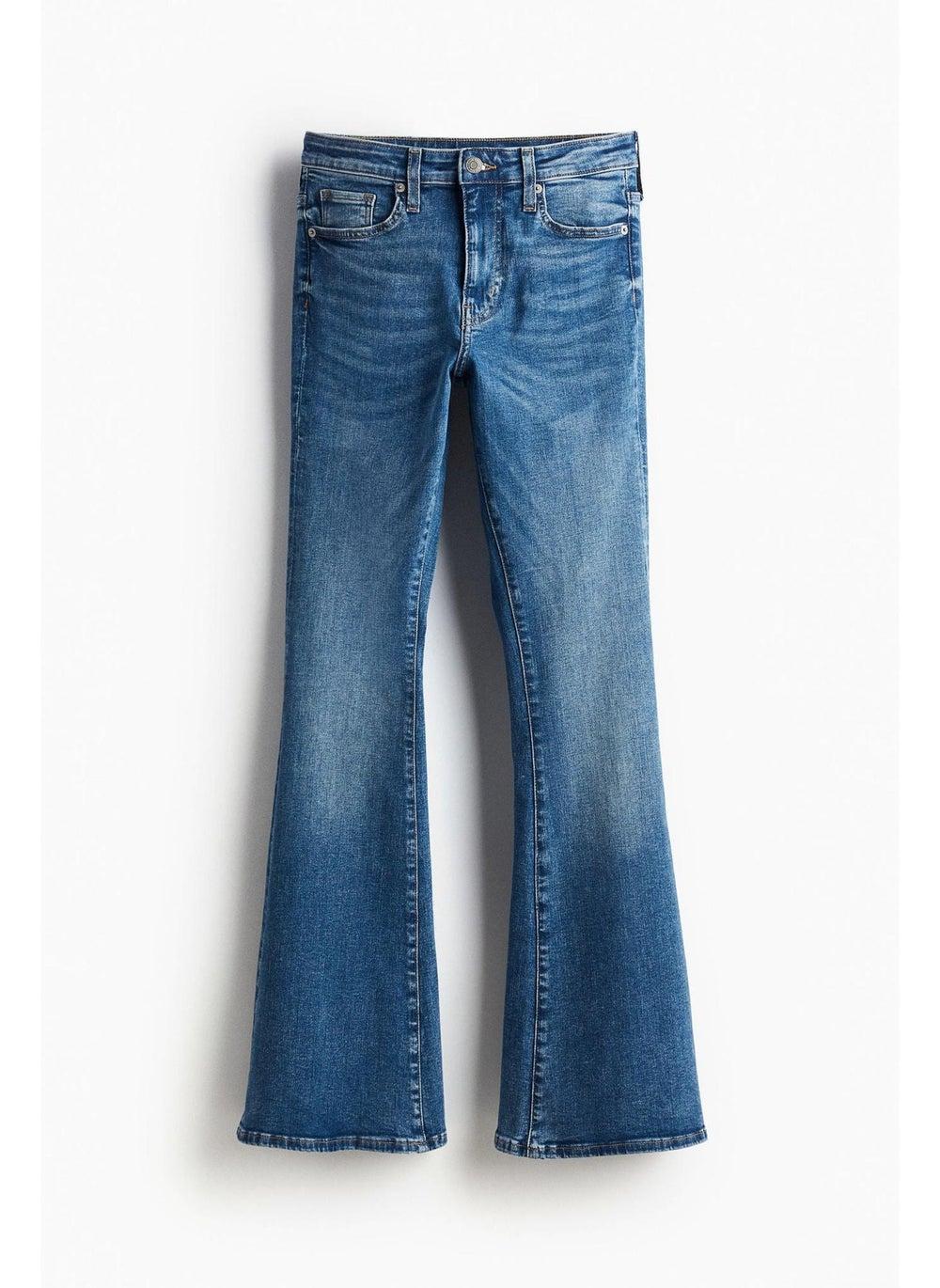 Flared Ultra High Stretch Jeans - Image 1