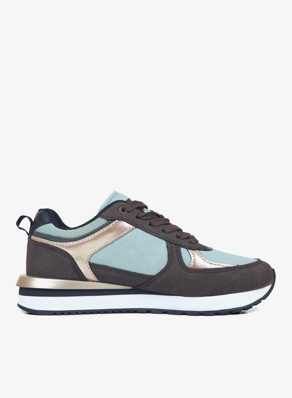 Women's IDAHO BLK Lace-Up Low-Top Sneakers GPW5213100042 - Image 1