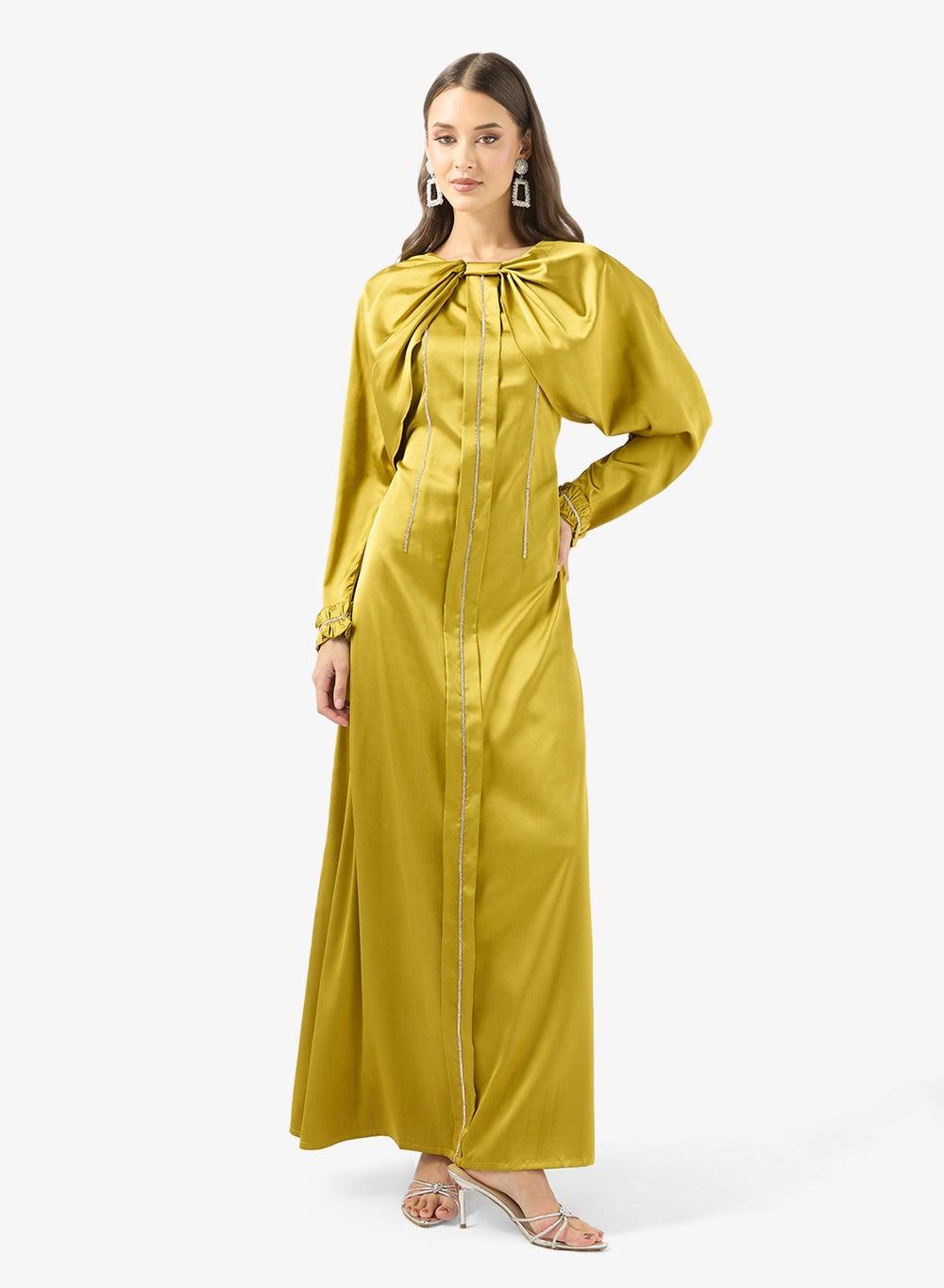 Embellished Kaftan Dress for Elegant Everyday Wear - Image 1