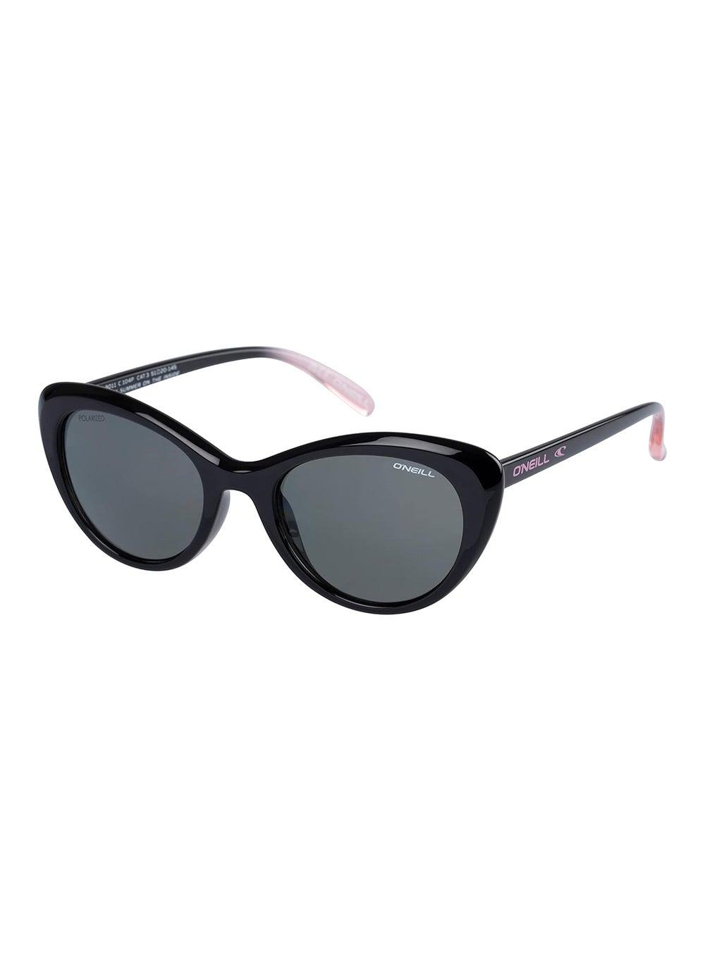 ONS-9011 Women Polarized Cat Eye Sunglasses, Black 51 mm - Image 1