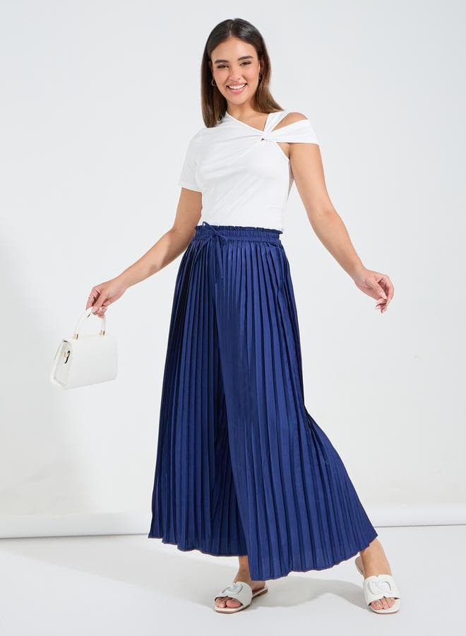 Extreme Wide Leg Pleated Pants - Image 1