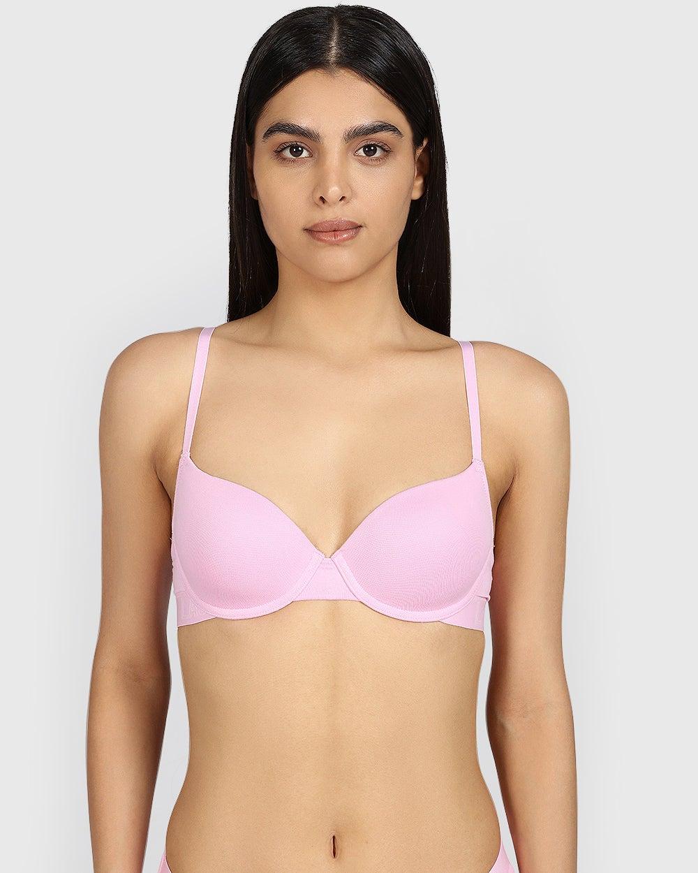 La Senza Remix Lightly Lined Demi Cotton Bra - Image 1