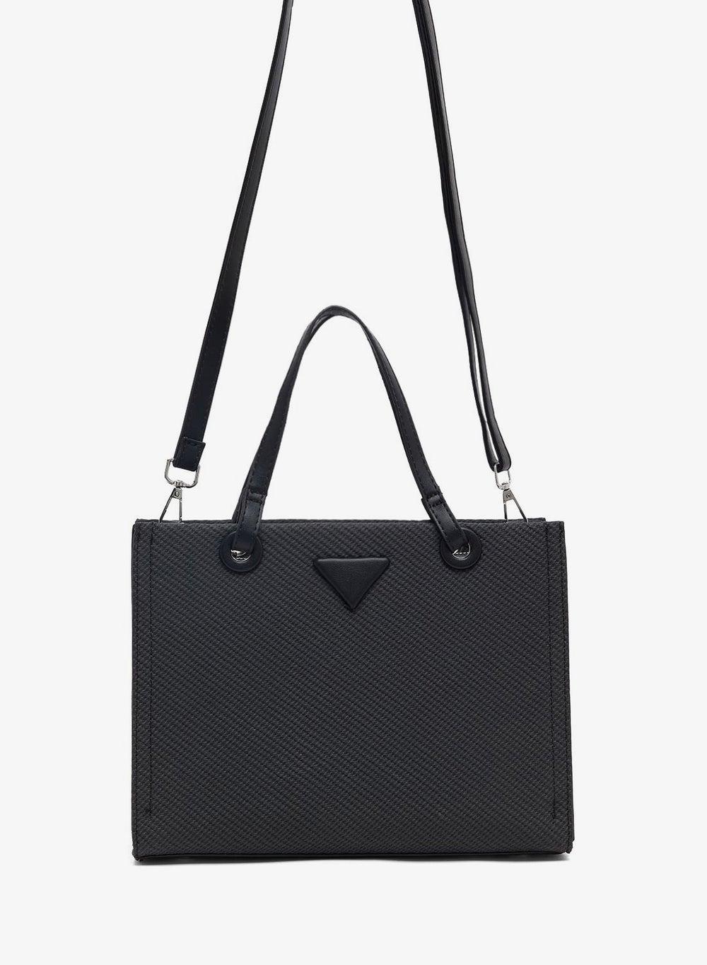 Classic Top Handle Satchel with Adjustable Strap - Image 1