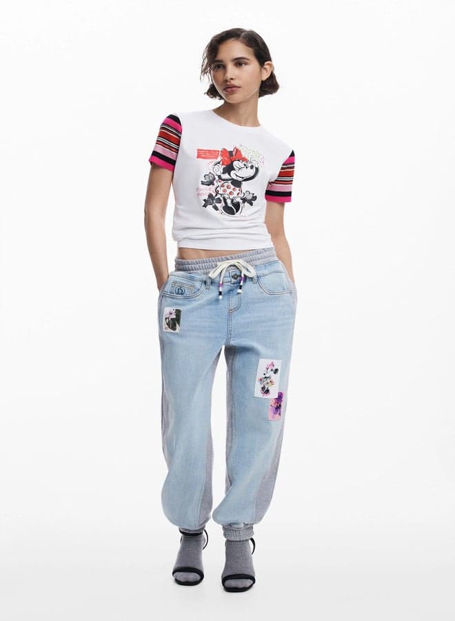 Minnie Mouse Jogger Jeans for Women - Image 1