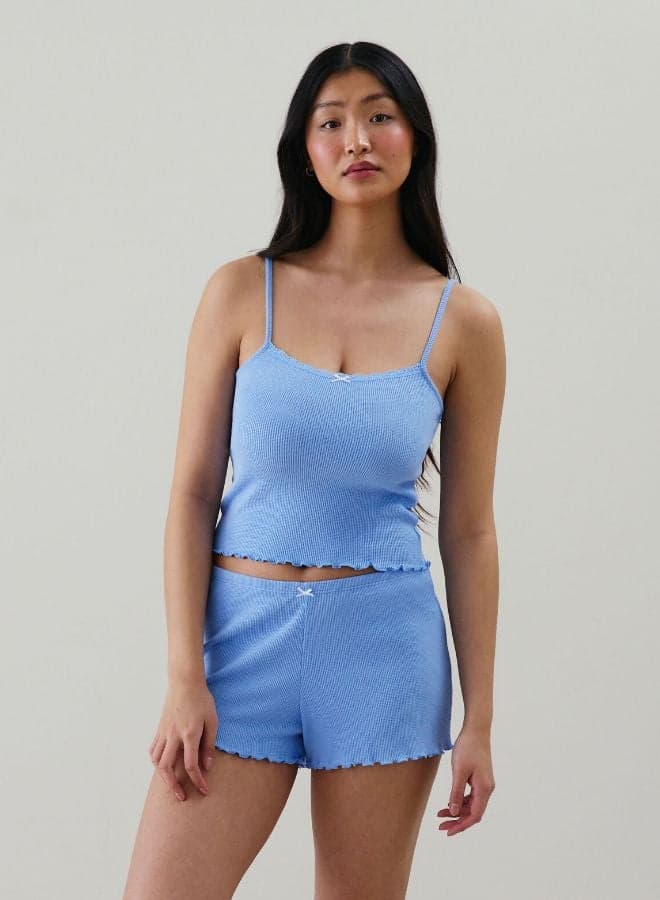 Jersey Nightwear Vest Set - Image 1