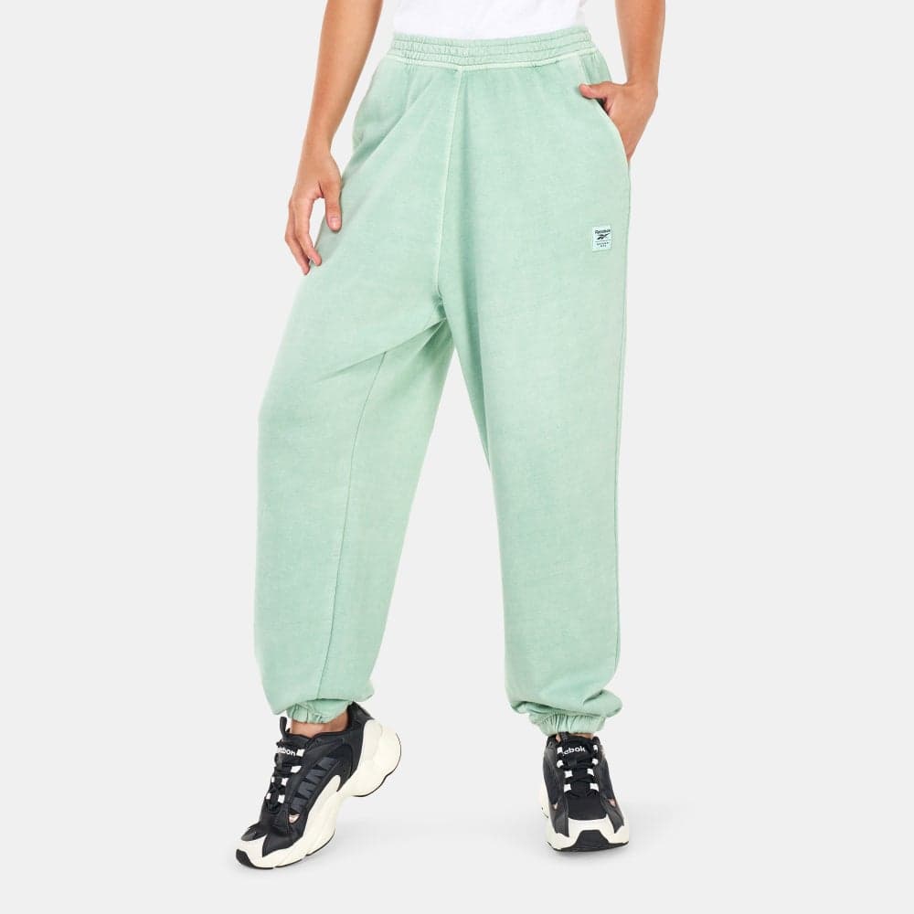 Women's Natural Dye French Terry Sweatpants with Small Logo - Image 1