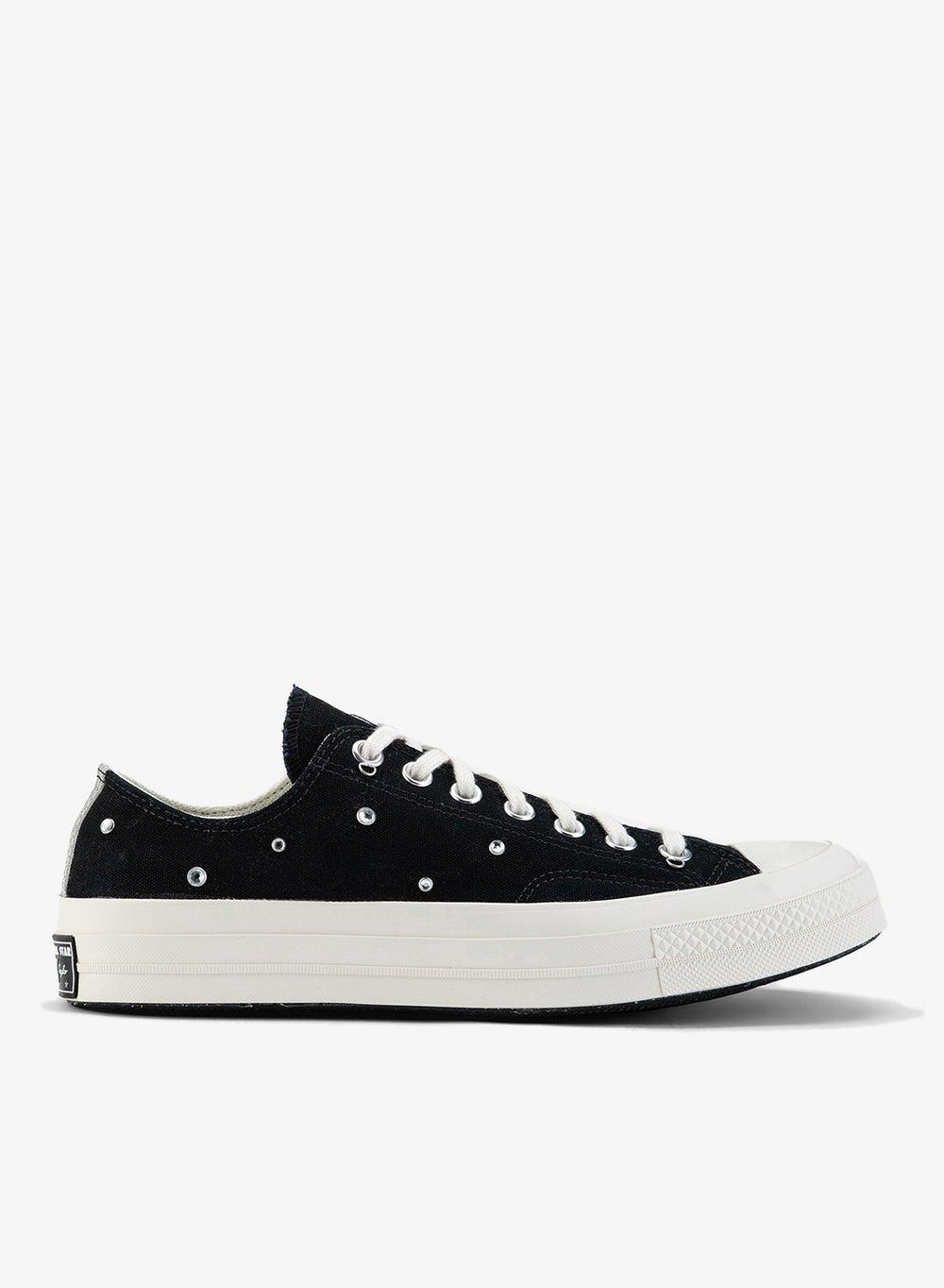 Chuck 70 Gems Platform Shoes with Rhinestone Details - Image 1