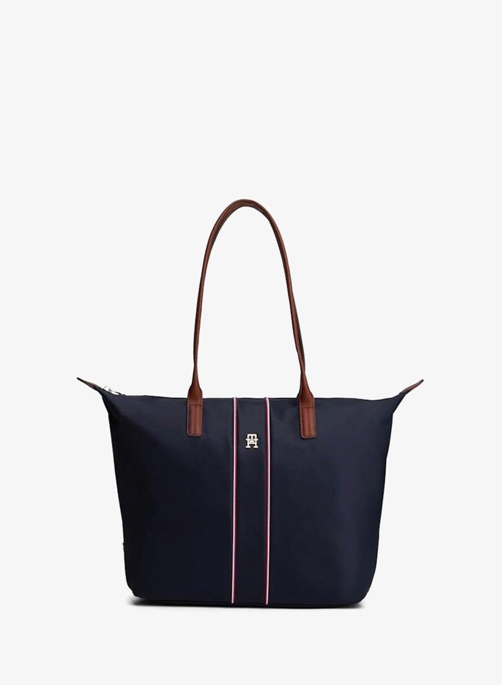 Monogram Signature Tape Nylon Tote Bag - Image 1