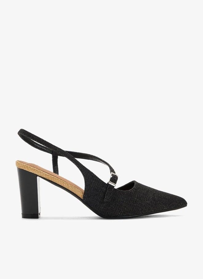 High Heel Sling Back Pump - Image 1