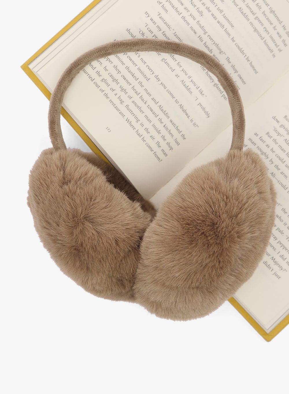 Faux Fur Ear Muffs for Cold-Weather Comfort - Image 1