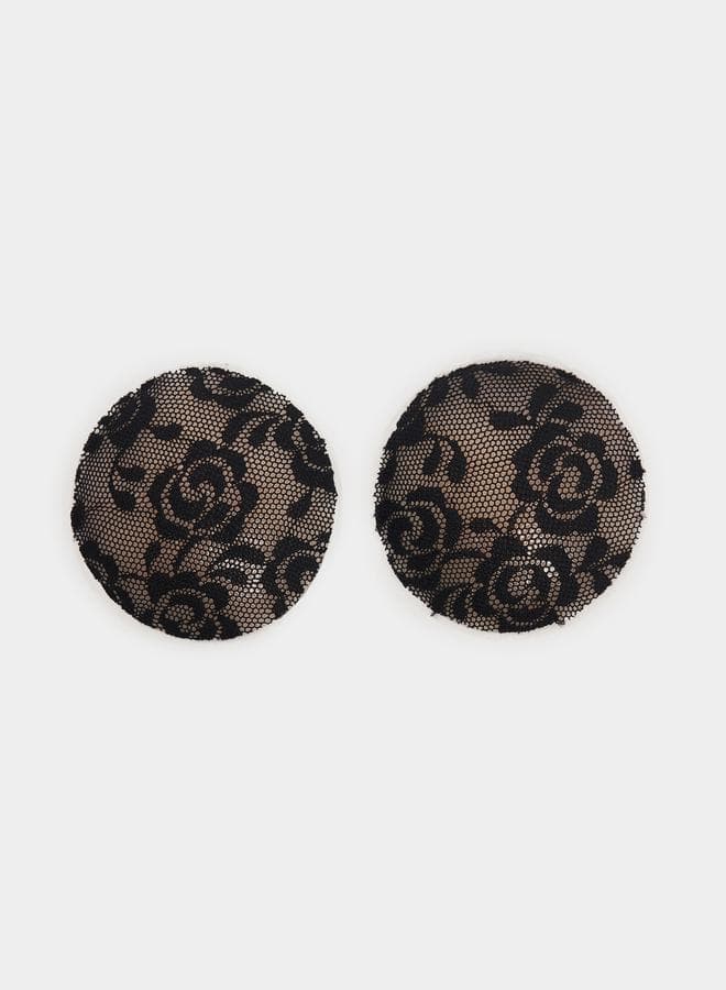 Lace Circular Shape Nipple Covers - Image 1