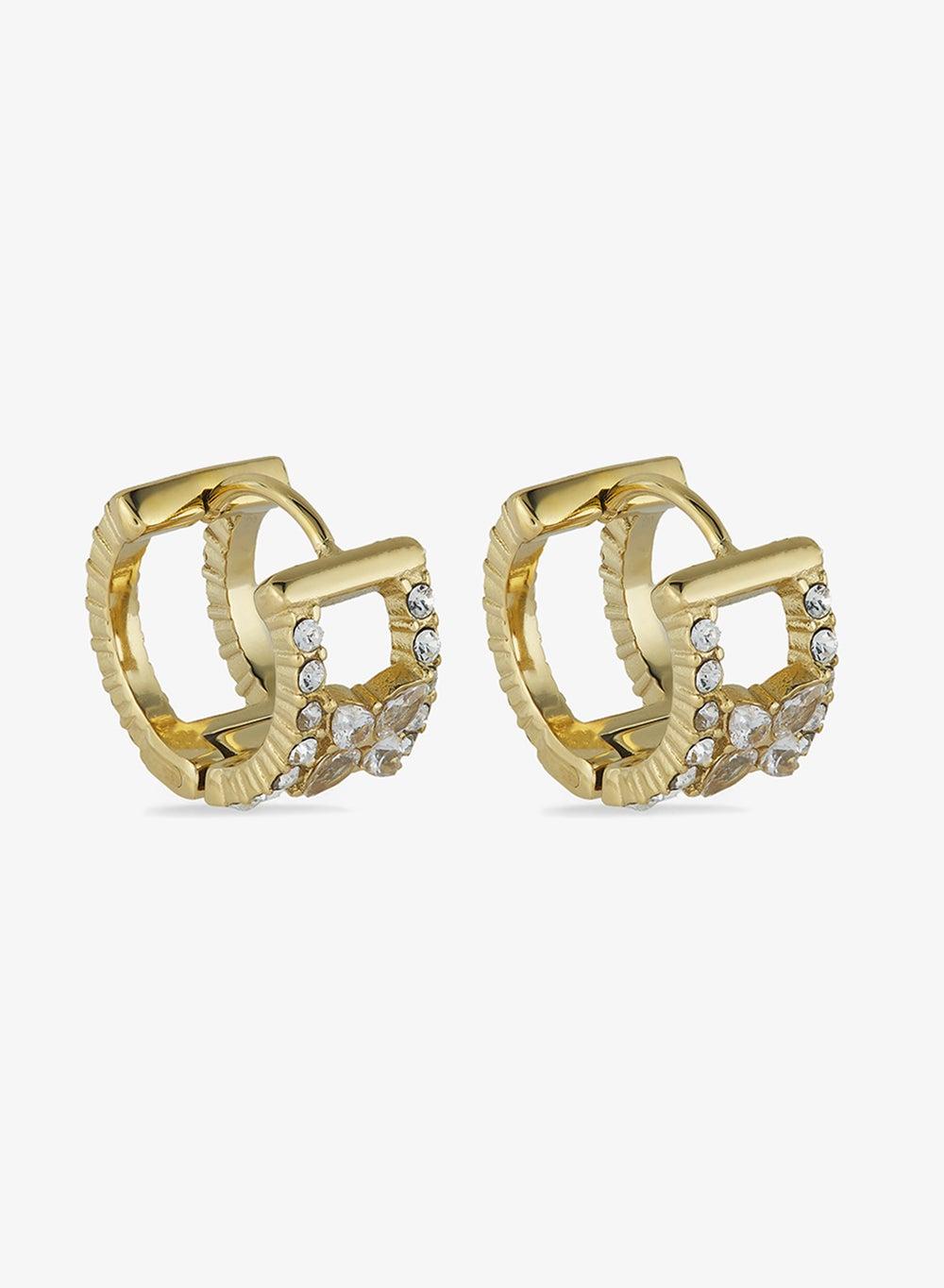 Wild Flower Logo Earrings - Image 1