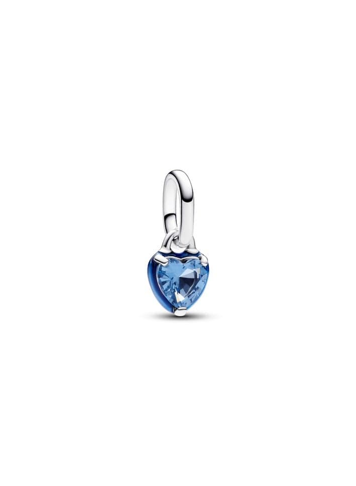Pandora ME Blue Chakra Heart Mini Dangle Charm - Image 1