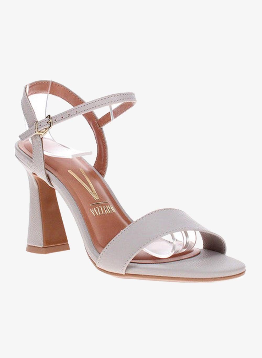 Vizzano Grey High Heel Sandals, Made in Brazil - Image 1