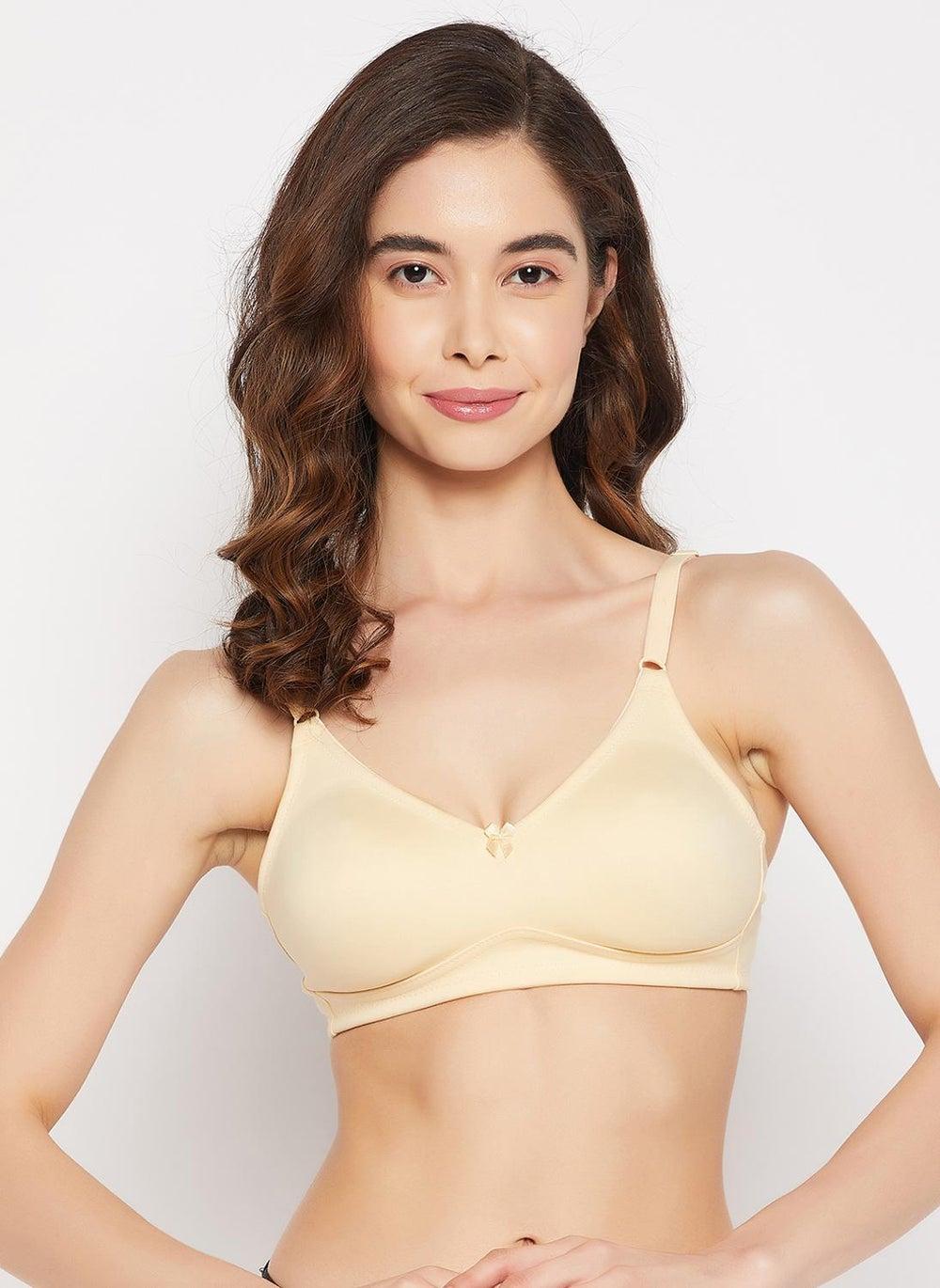 Clovia Nude Non-Padded Non-Wired Full Coverage Spacer Cup Bra - Image 1