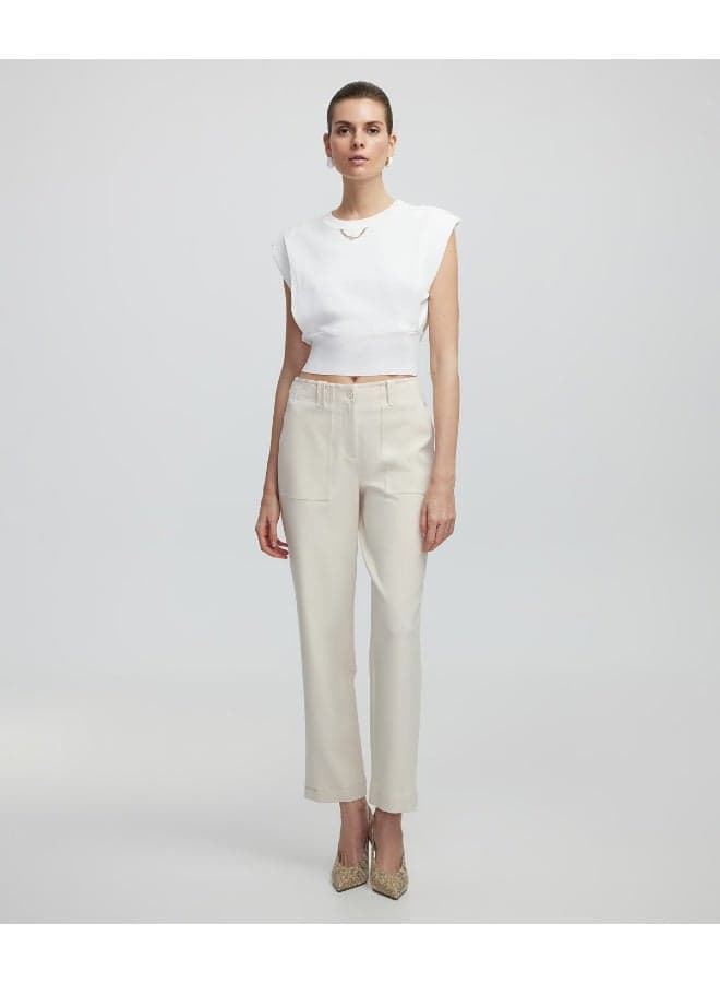 Regular Fit Trousers with Wide Side Pockets - Image 1