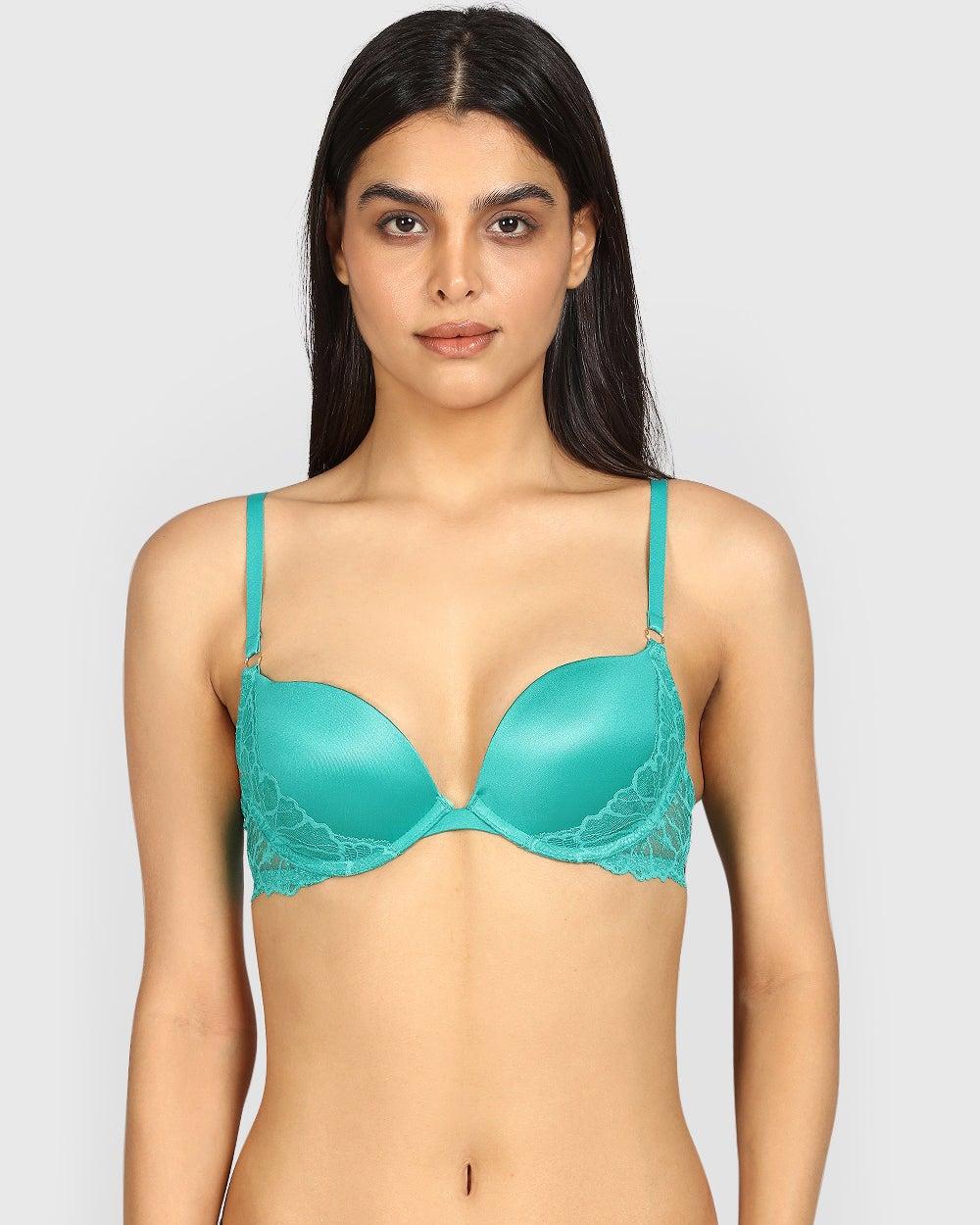 La Senza Beyond Sexy Plunge Gel Padding Micro Bra - Image 1