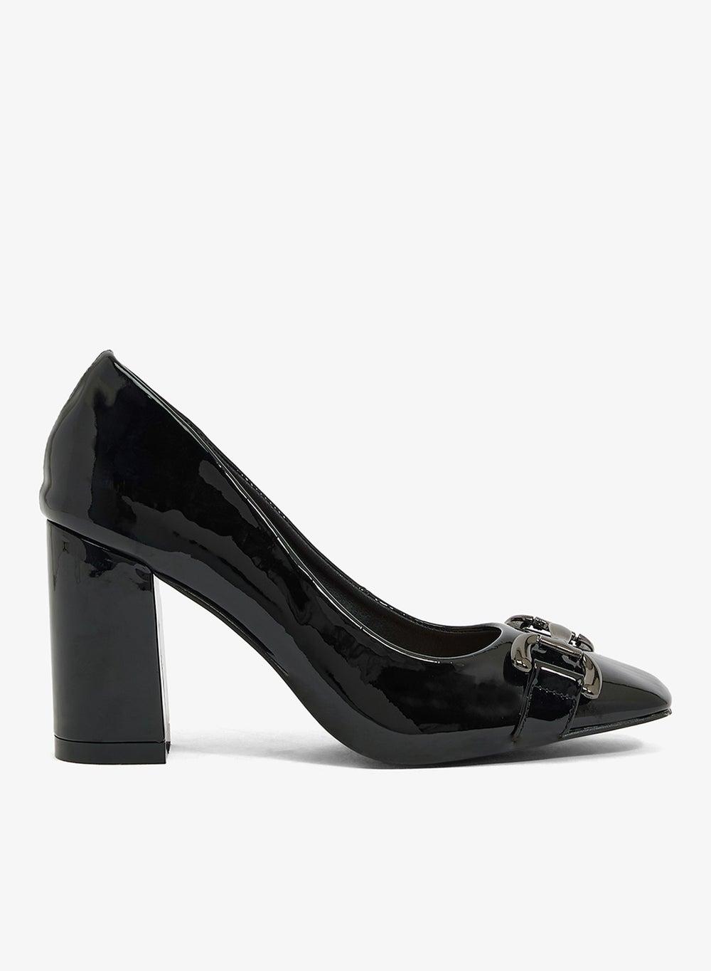 High Block Heeled Pump - Image 1