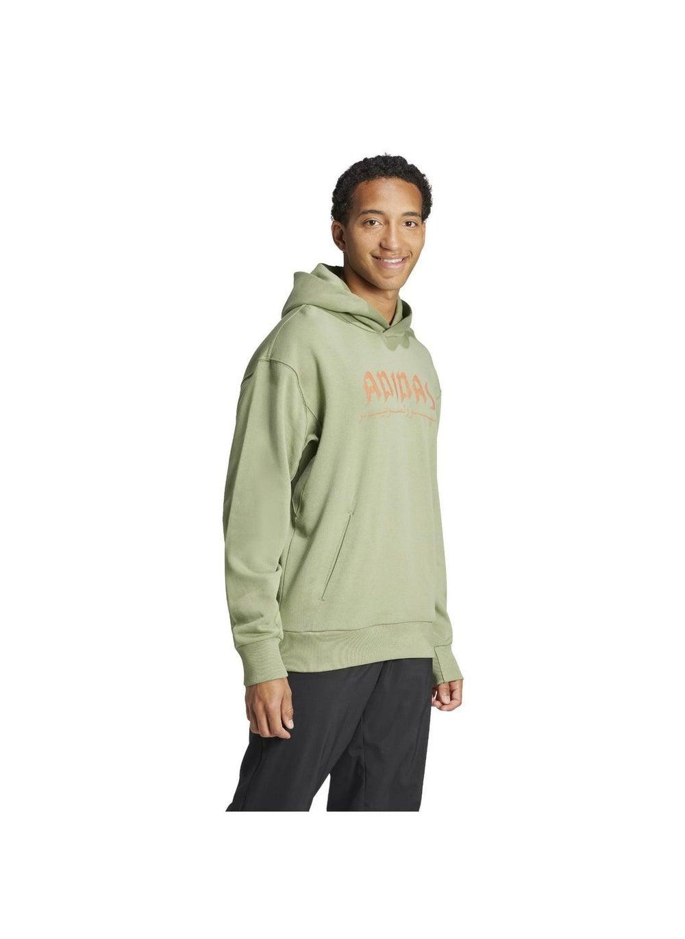 Bloom Sky Print French Terry Hoodie - Image 1