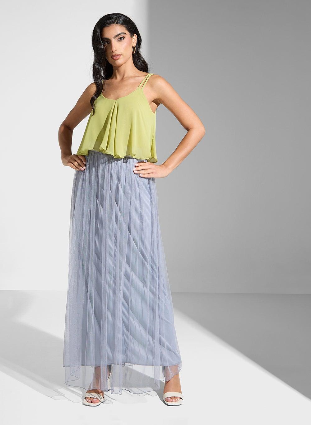 Maxi Net Skirt for Women - Image 1