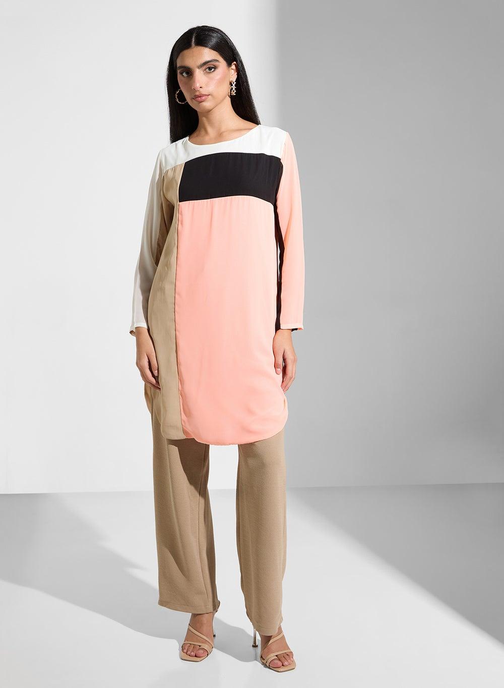 Long Sleeve Modest Blouse for Women - Image 1