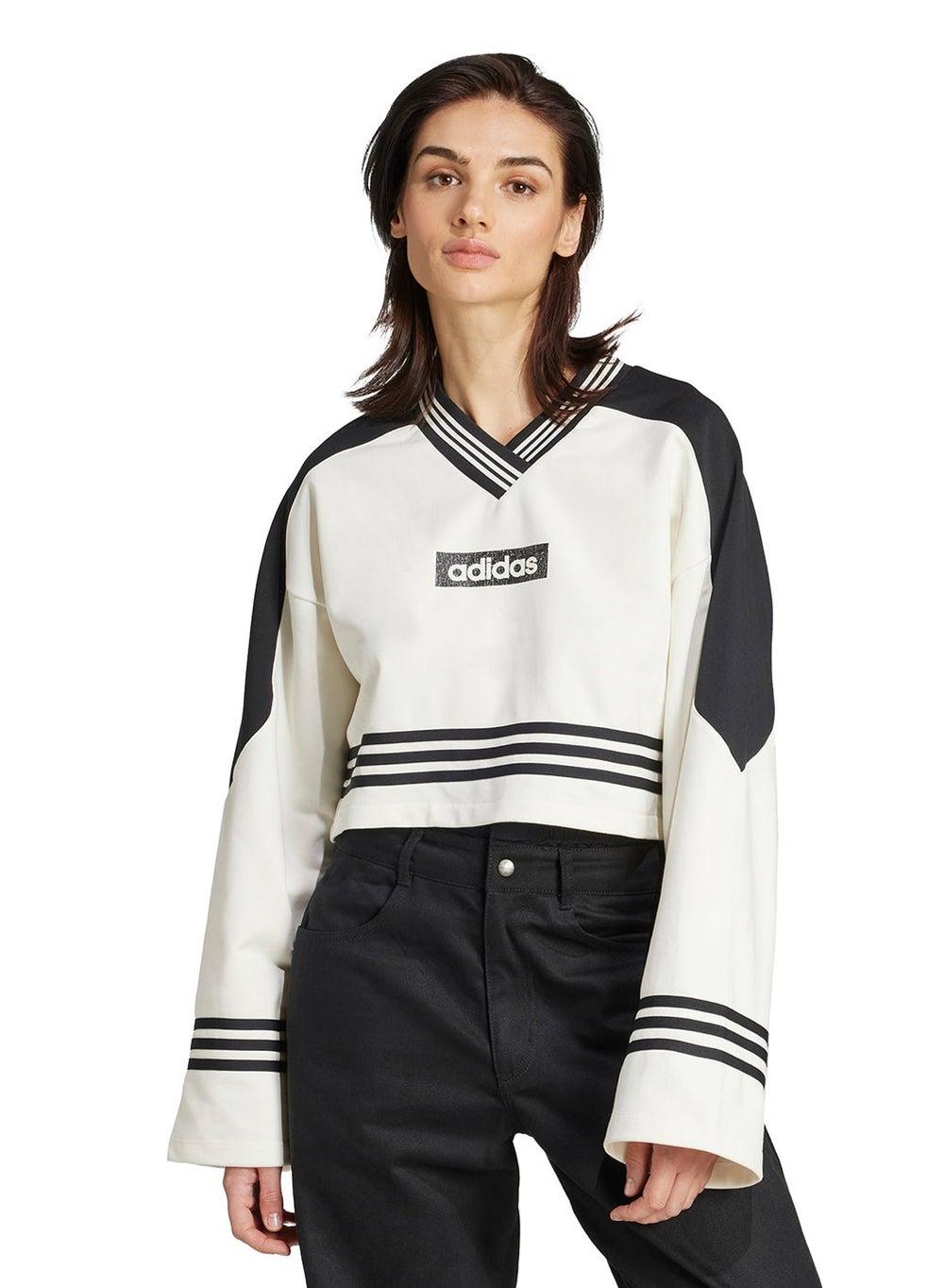Blocking Logo Crewneck Sweatshirt - Image 1