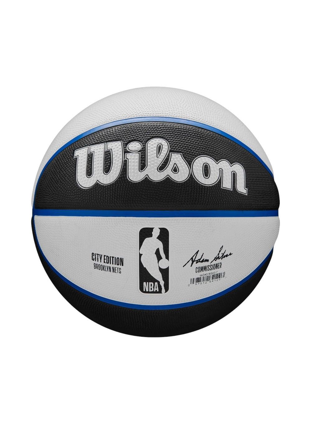 NBA Team City Edition Brooklyn Nets Basketball Size 7 - Image 1