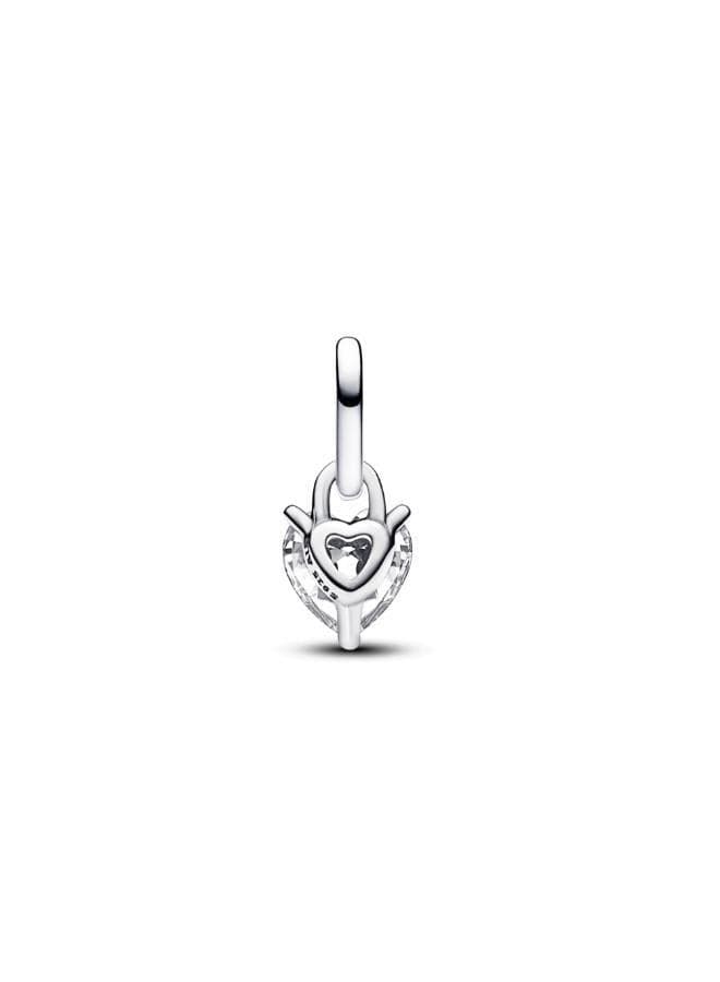 Pandora ME Keyhole Heart Mini Dangle Charm - Image 1