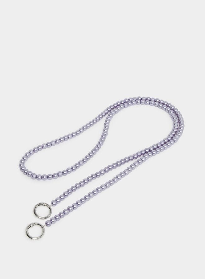 Styli Beaded Chain Necklace with Hook Closure - Image 1