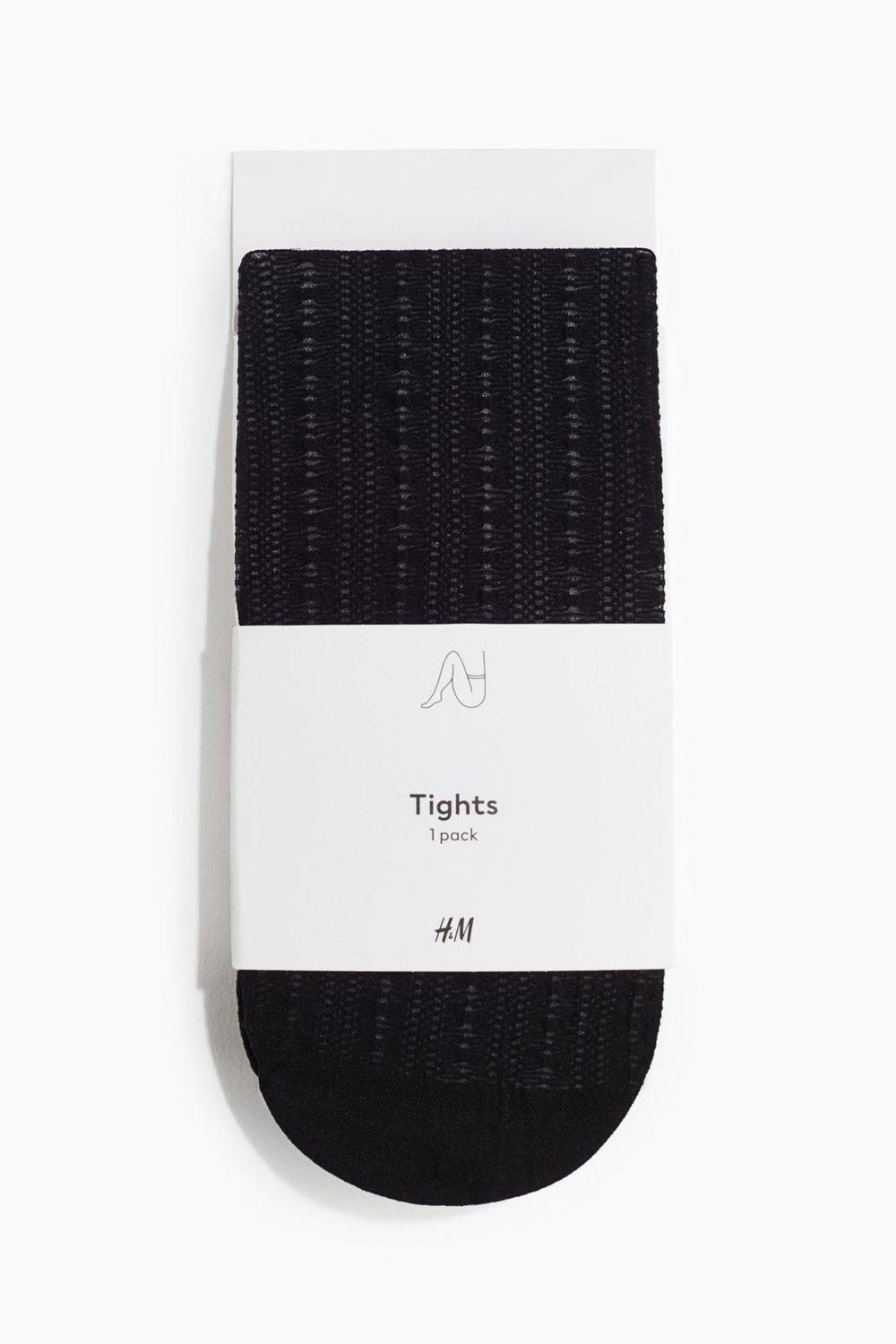 Patterned Tights with Elasticated Waist - Image 1