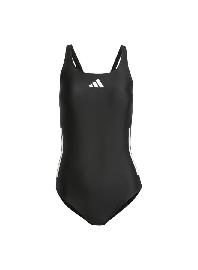 3 Stripes C-Back Women’s Chlorine-Resistant Swimsuit - Image 1