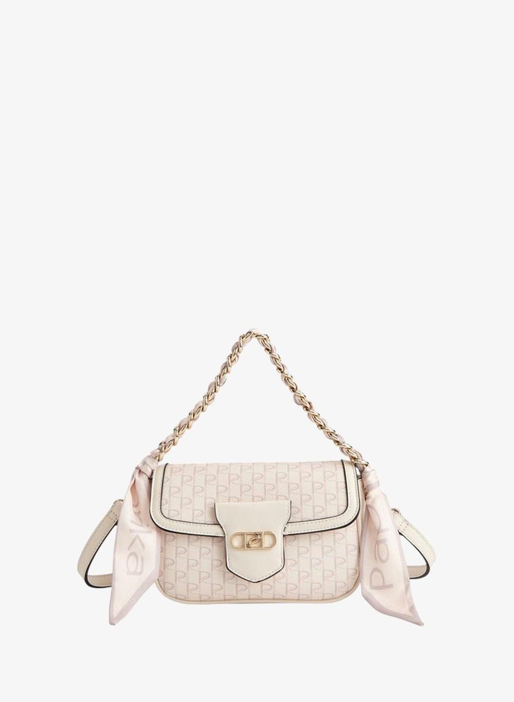 Women Monogram Crossbody Bag with Detachable Strap - Image 1
