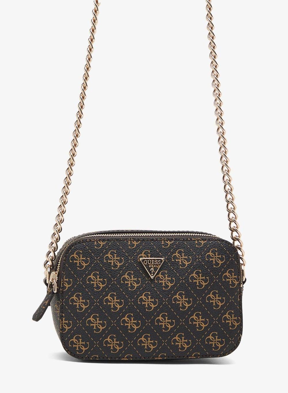 Noelle Logo Detail Zip Through Crossbody Bag - Image 1
